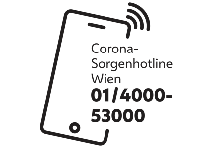 Die Corona-Sorgenhotline Wien - erreichbar unter der Nummer 01 4000 53000